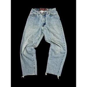 Vintage 90's Levis SilverTab Baggy Fit Loose Fit Jeans 27x27 Denim USA Y2K